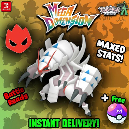 Shiny Alpha Golisopod Pokémon Legends ZA 6IV Competitive Battle Ready - Pokémon Legends: Z-A digital Pokémon trade by
