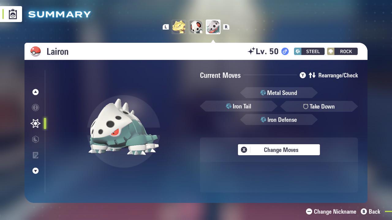 Shiny LAIRON Pokémon Legends ZA 6IV Competitive Battle Ready - Pokémon Legends: Z-A digital Pokémon trade image 3