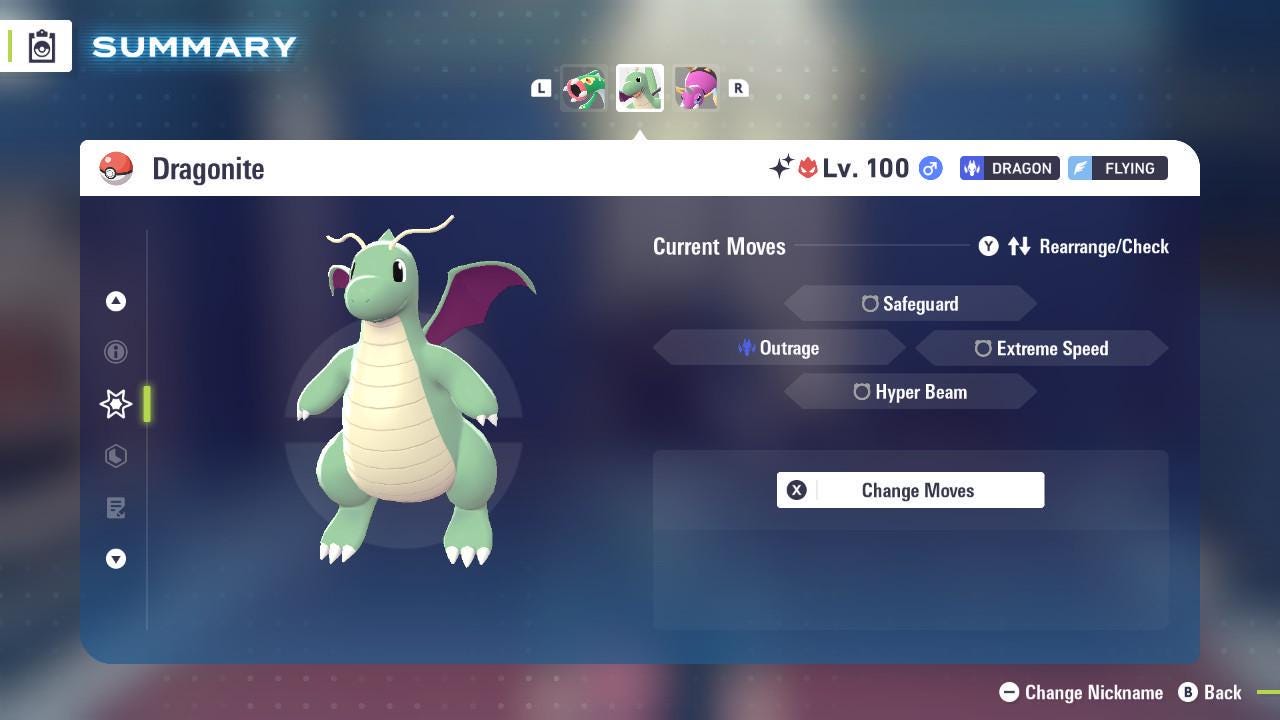 Shiny Alpha Dragonite Pokémon Legends ZA 6IV Competitive Battle Ready Mega - Pokémon Legends: Z-A digital Pokémon trade image