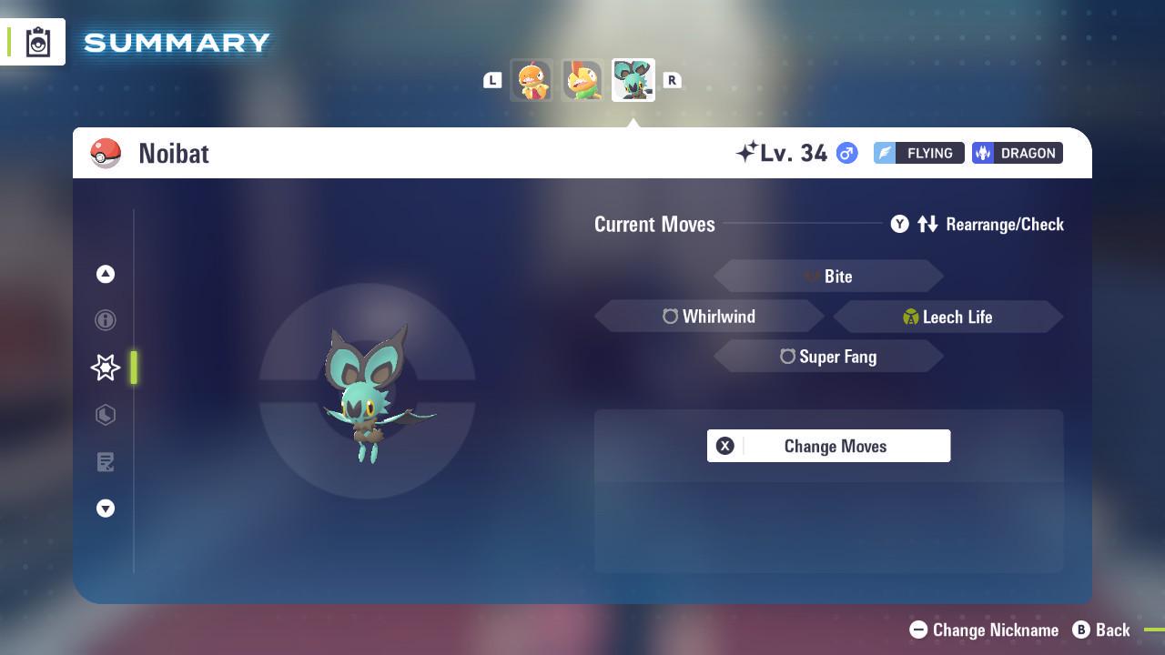Shiny NOIBAT Pokémon Legends ZA 6IV Competitive Battle Ready - Pokémon Legends: Z-A digital Pokémon trade image 4