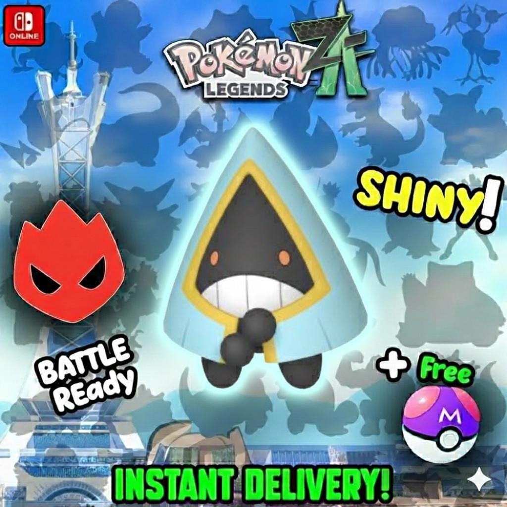 Shiny Alpha Snorunt Pokémon Legends ZA 6IV Competitive Battle Ready - Pokémon Legends: Z-A digital Pokémon trade by