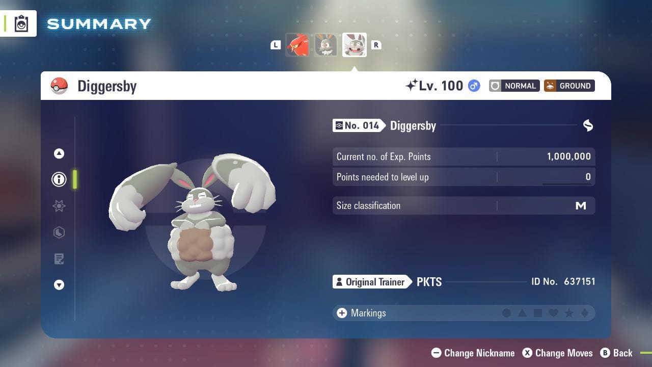 Shiny DIGGERSBY Pokémon Legends ZA 6IV Competitive Battle Ready - Pokémon Legends: Z-A digital Pokémon trade image 2