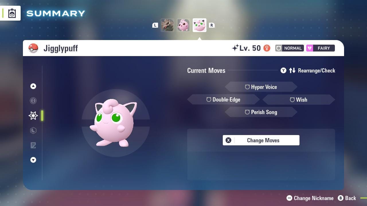 Shiny Jigglypuff Pokemon Legends ZA Mega Dimension DLC 6IV Competitive Battle - Pokémon Legends: Z-A digital Pokémon trade