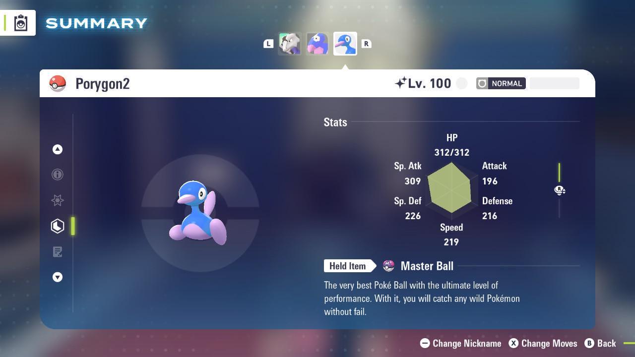 Shiny Porygon2 Pokemon Legends ZA Mega Dimension DLC 6IV Competitive Battle Ready - Pokémon Legends: Z-A digital Pokémon