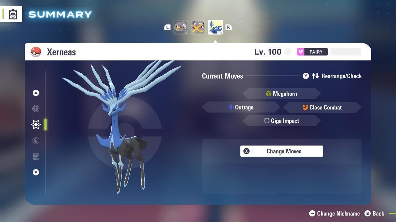 Pokemon Za Non Shiny 6IV XERNEAS Competitive Battle Ready - Pokémon Legends: Z-A digital Pokémon trade image 4