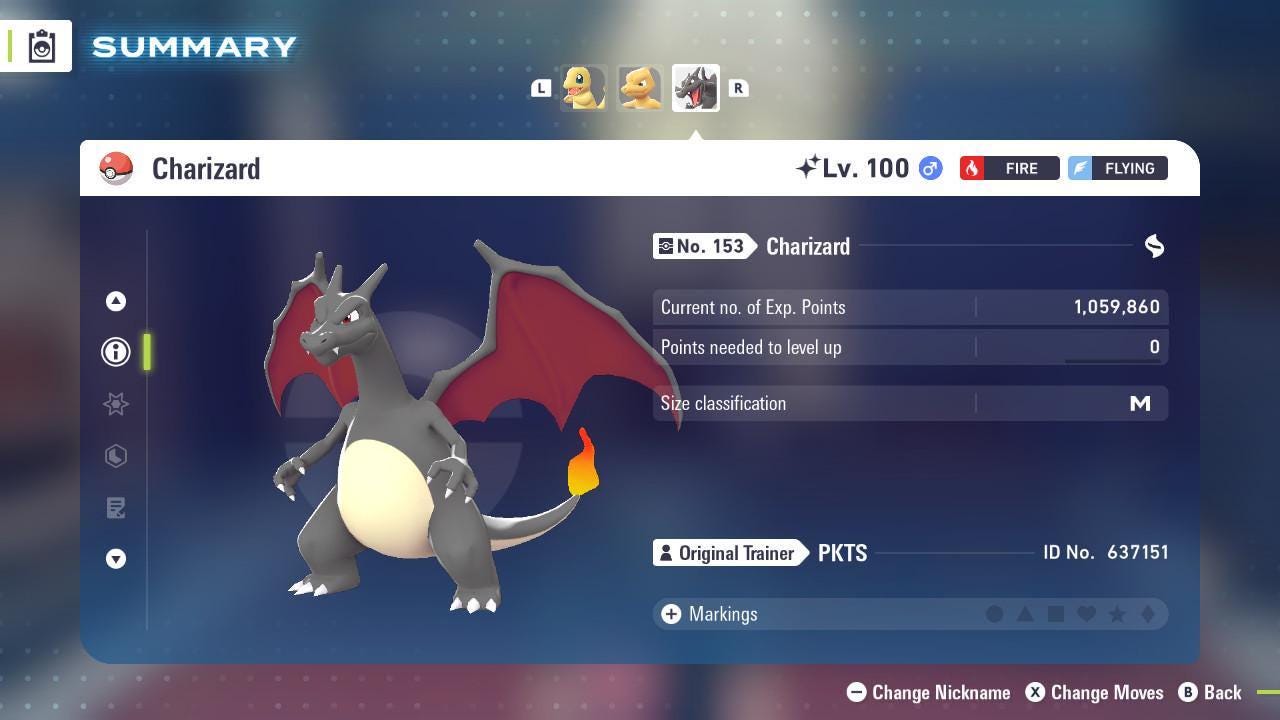 Shiny CHARIZARD Pokémon Legends ZA 6IV Competitive Battle Ready - Pokémon Legends: Z-A digital Pokémon trade image 3
