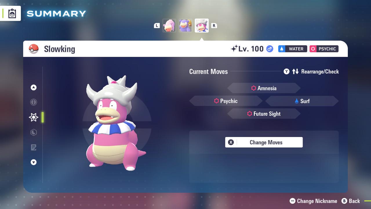 Shiny SLOWKING Pokémon Legends ZA 6IV Competitive Battle Ready - Pokémon Legends: Z-A digital Pokémon trade image 3