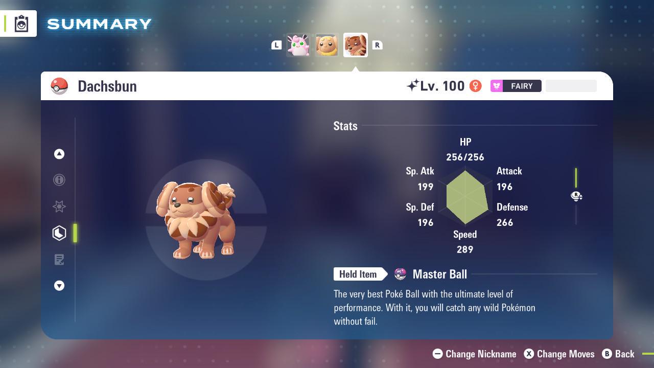 Shiny Dachsbun Pokemon Legends ZA Mega Dimension DLC 6IV Competitive Battle Ready - Pokémon Legends: Z-A digital Pokémon