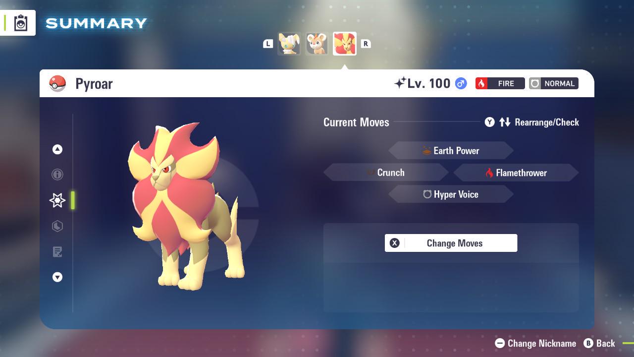 Shiny PYROAR Pokémon Legends ZA 6IV Competitive Battle Ready - Pokémon Legends: Z-A digital Pokémon trade image 3