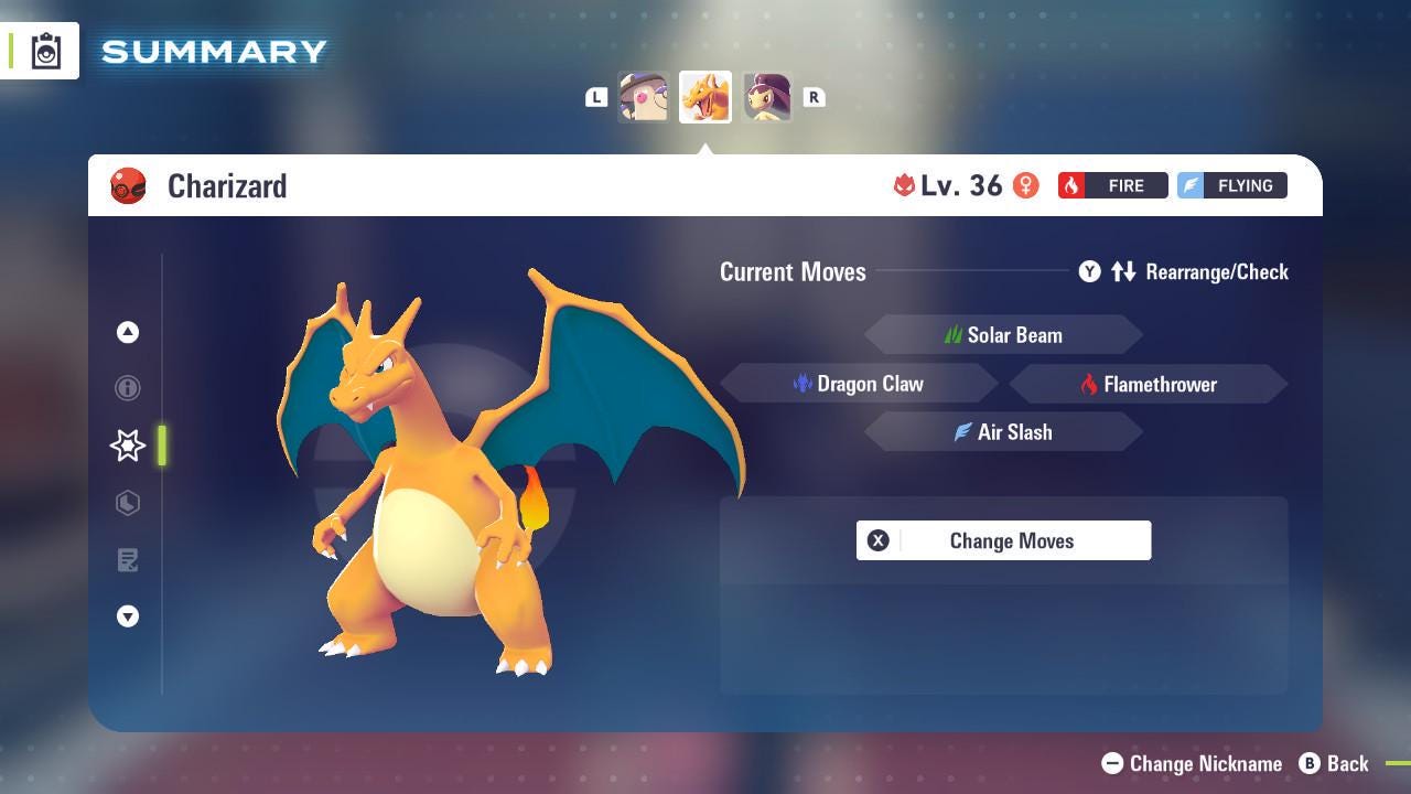 Pokemon Za Non Shiny 6IV Event B1G0006 December CHARIZARD Pokémon Legends ZA 6IV - Pokémon Legends: Z-A digital Pokémon trade