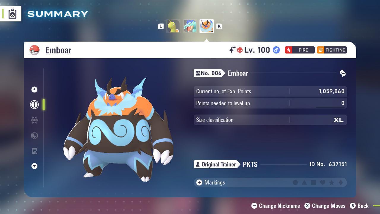 Shiny Alpha Emboar Pokémon Legends ZA 6IV Competitive Battle Ready - Pokémon Legends: Z-A digital Pokémon trade image 3