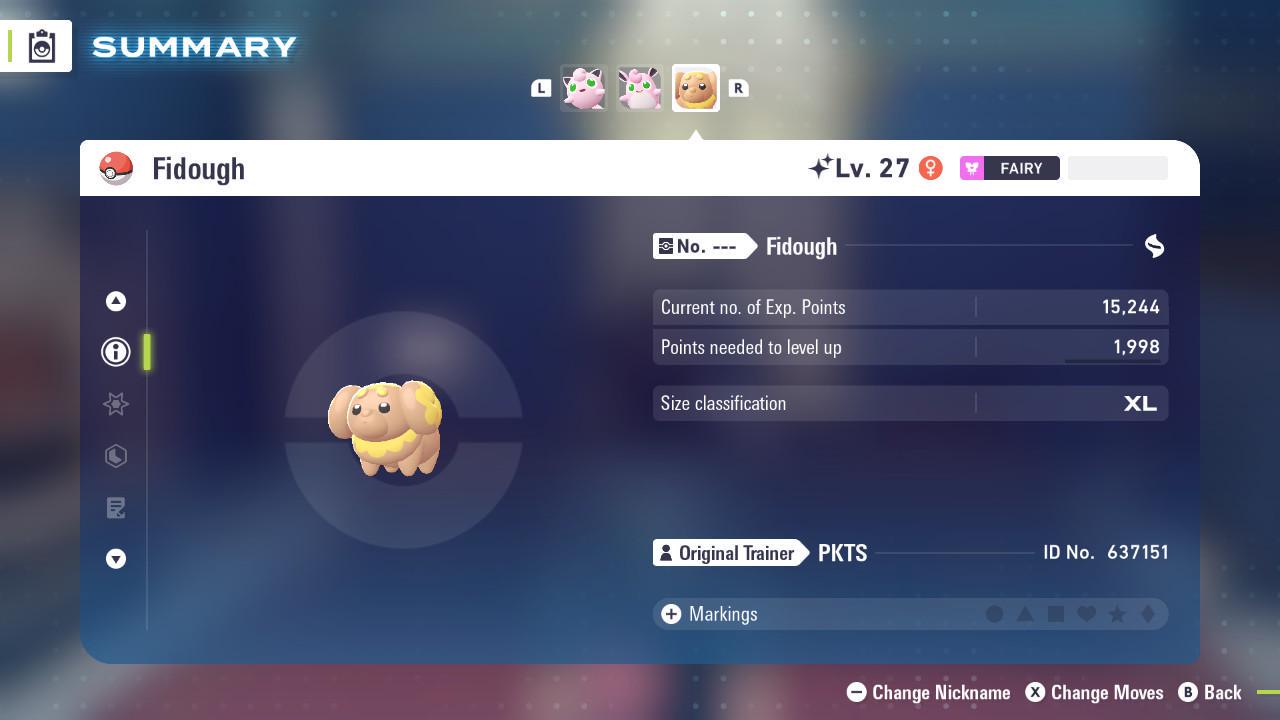 Shiny Fidough Pokemon Legends ZA Mega Dimension DLC 6IV Competitive Battle Ready - Pokémon Legends: Z-A digital Pokémon trade