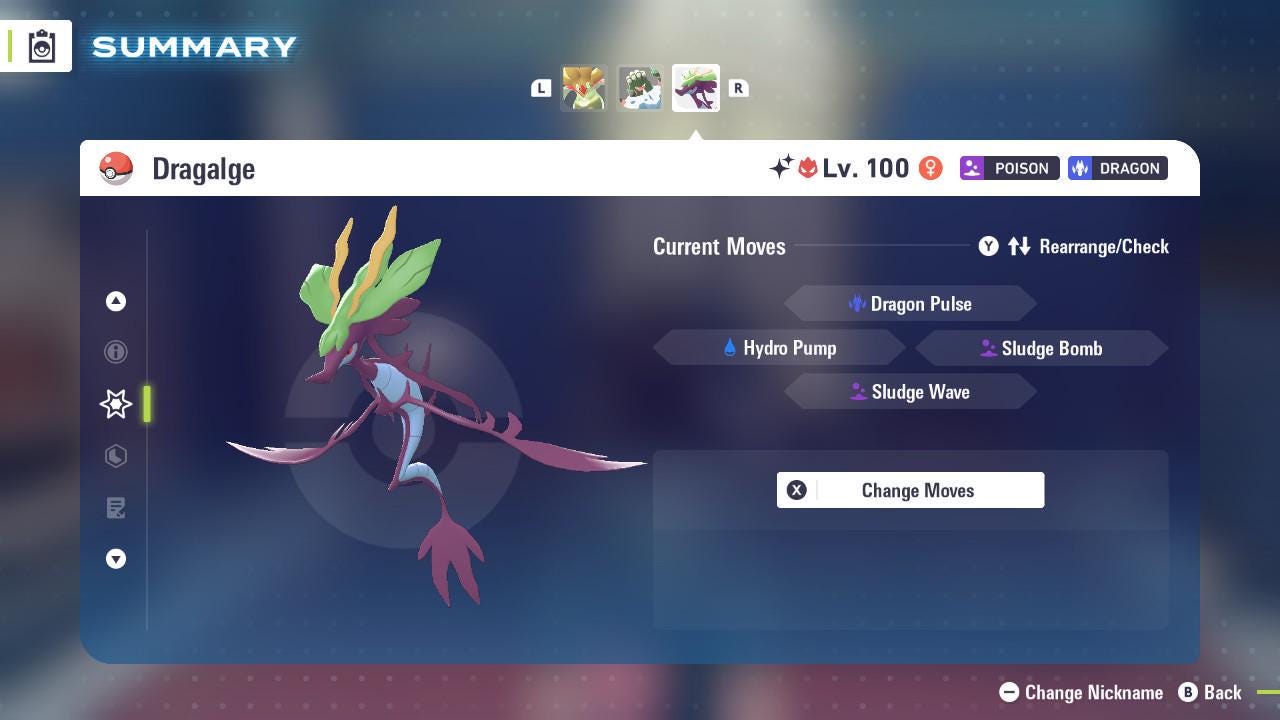 Shiny Alpha Dragalge Pokémon Legends ZA 6IV Competitive Battle Ready - Pokémon Legends: Z-A digital Pokémon trade image 3