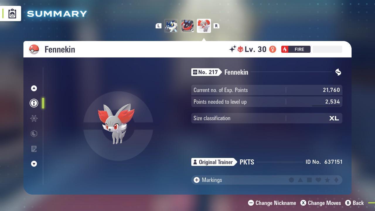 Shiny Alpha Fennekin Pokémon Legends ZA 6IV Competitive Battle Ready - Pokémon Legends: Z-A digital Pokémon trade image 3