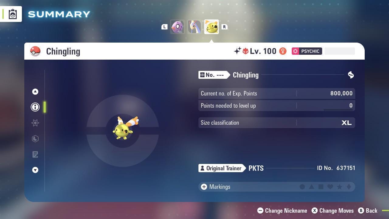 Shiny Alpha Chingling Pokémon Legends ZA 6IV Competitive Battle Ready - Pokémon Legends: Z-A digital Pokémon trade image 2