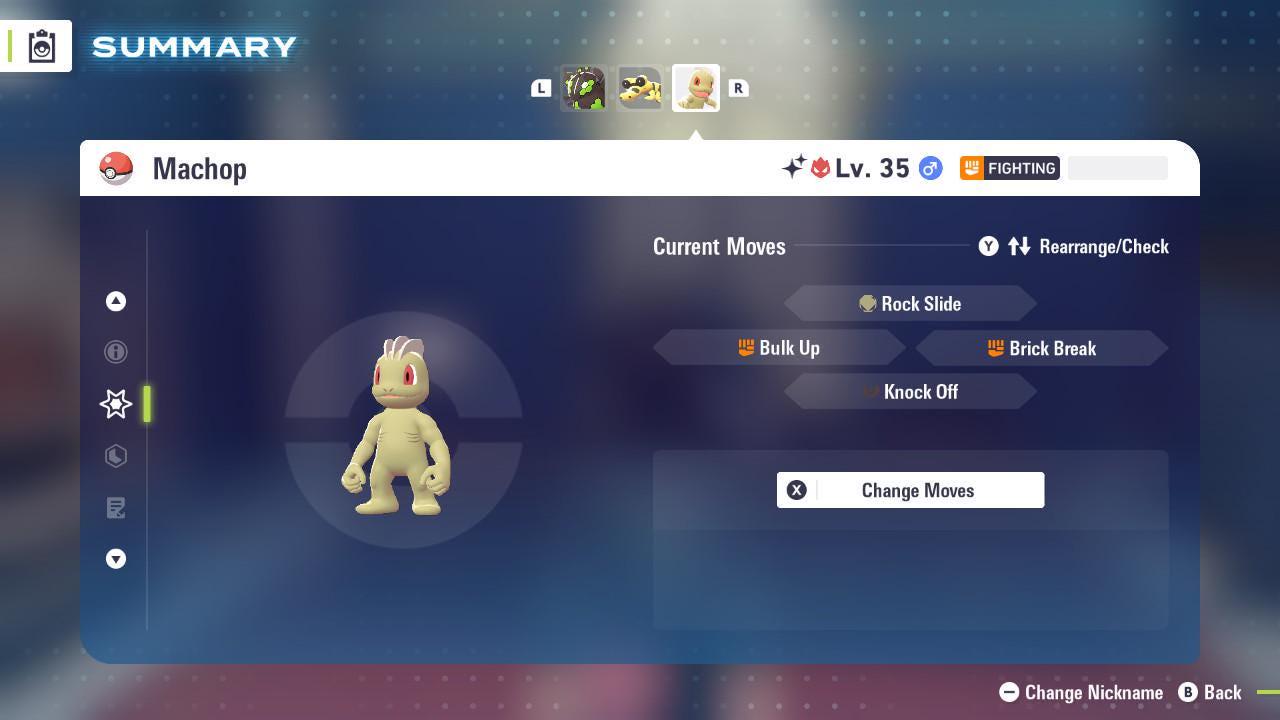 Shiny Alpha Machop Pokémon Legends ZA 6IV Competitive Battle Ready - Pokémon Legends: Z-A digital Pokémon trade image 3