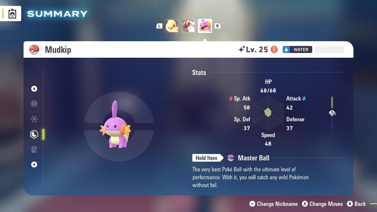 Shiny Mudkip Pokemon Legends ZA Mega Dimension DLC 6IV Competitive Battle Ready - Pokémon Legends: Z-A digital Pokémon trade