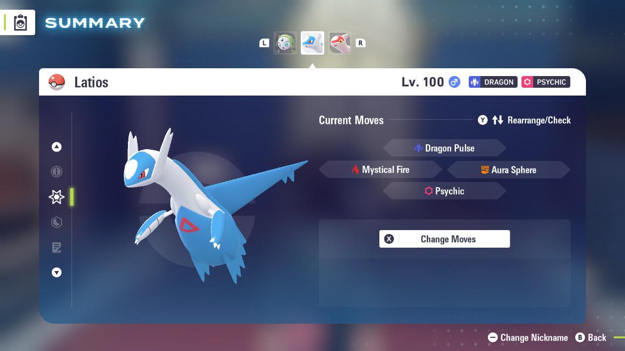 Non Shiny 6IV Latios Pokemon Legends Za Mega Dimension DLC 6IV Competitive Battle - Pokémon Legends: Z-A digital Pokémon