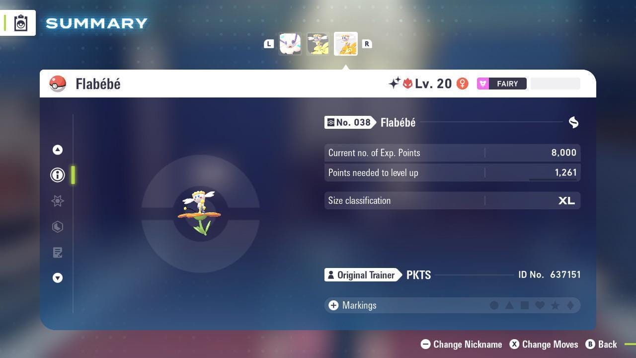 Shiny Alpha Orange Flabebe Pokémon Legends ZA 6IV Competitive Battle Ready - Pokémon Legends: Z-A digital Pokémon trade image