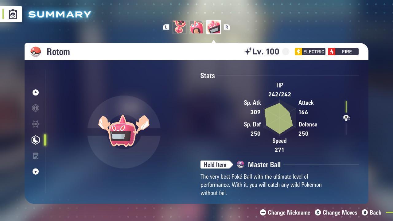 Shiny Heat Form Rotom 6IV Competitive Battle Ready - Pokémon Legends: Z-A digital Pokémon trade by PokeTradingShop