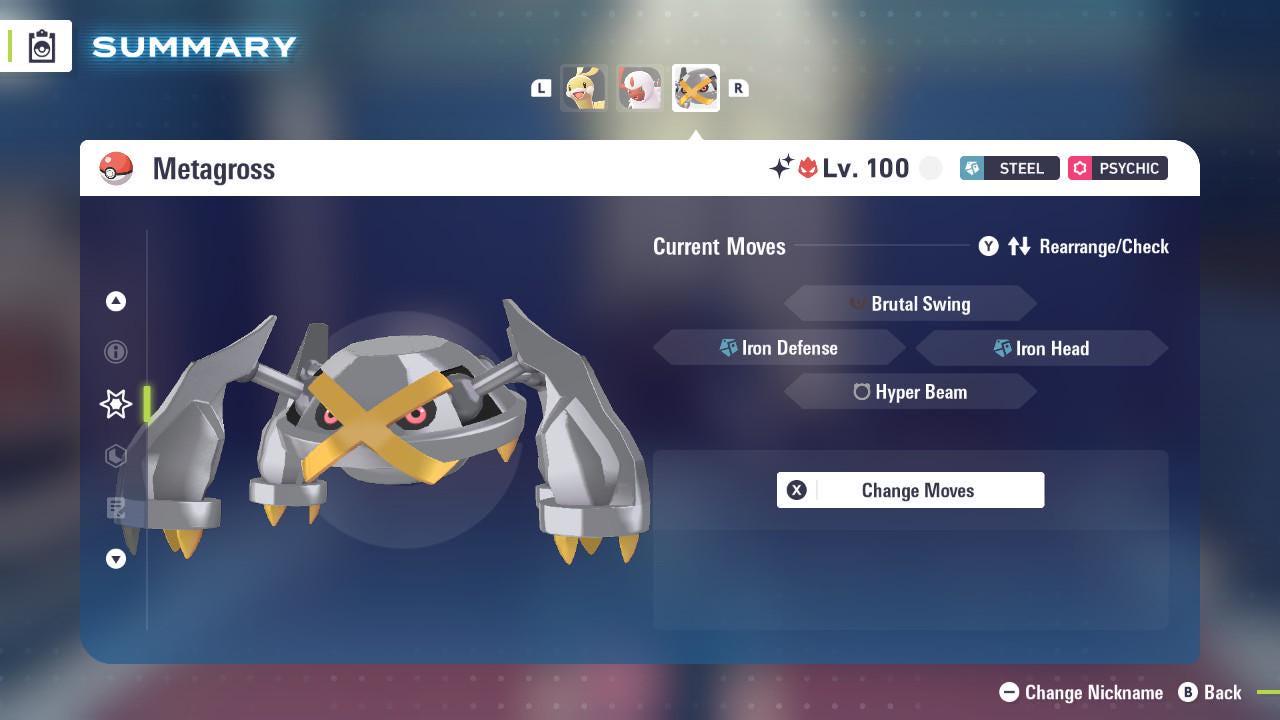 Shiny Alpha Metagross Pokémon Legends ZA 6IV Competitive Battle Ready - Pokémon Legends: Z-A digital Pokémon trade image 4