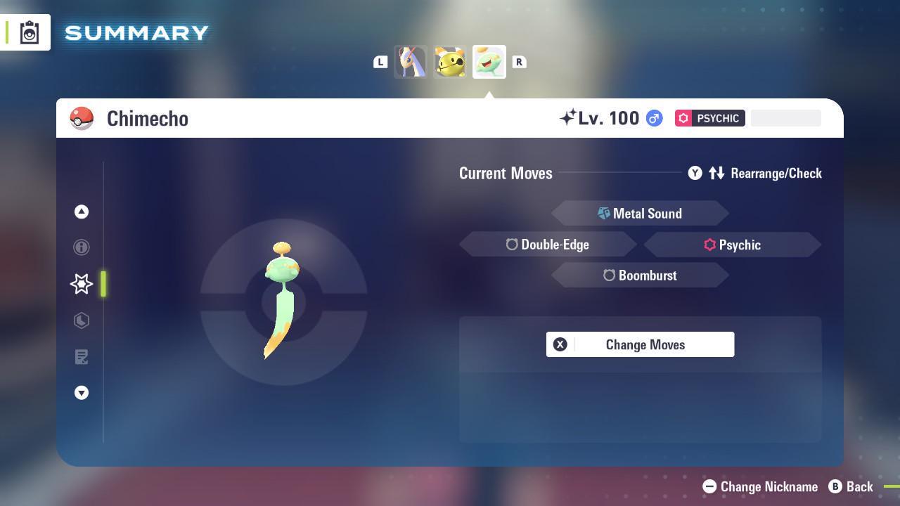 Shiny Chimecho Pokemon Legends ZA Mega Dimension DLC 6IV Competitive Battle Ready - Pokémon Legends: Z-A digital Pokémon