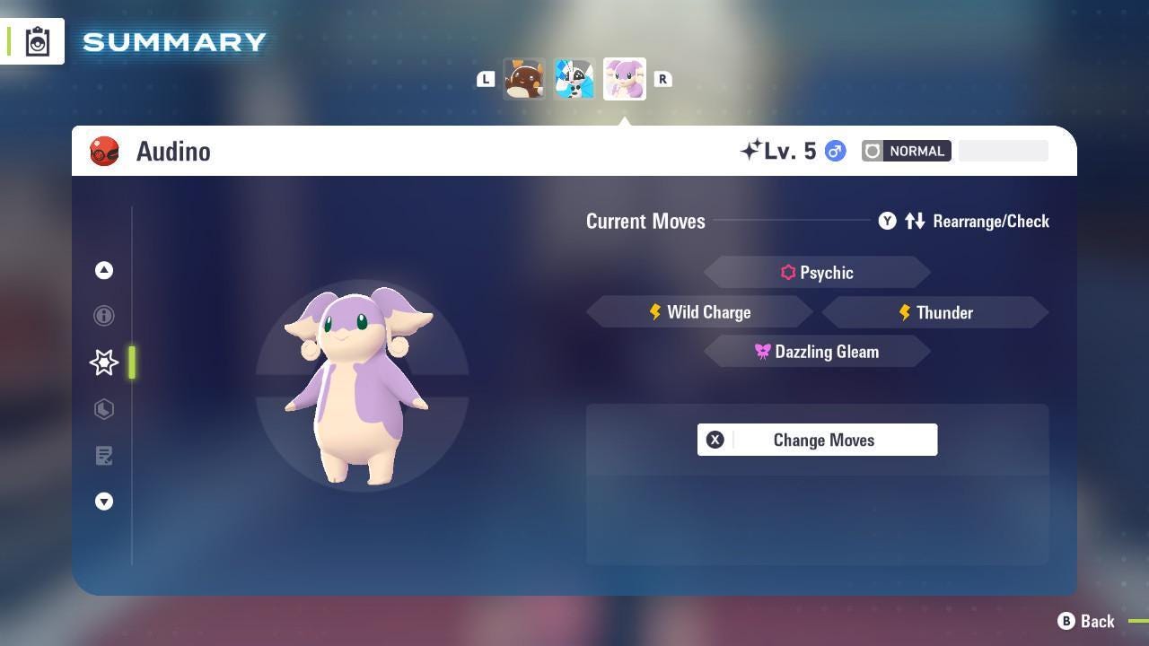 Pokemon Za Shiny 6IV Event AUDINO PokeCenter 251101 Center Birthday Pokémon - Pokémon Legends: Z-A digital Pokémon trade