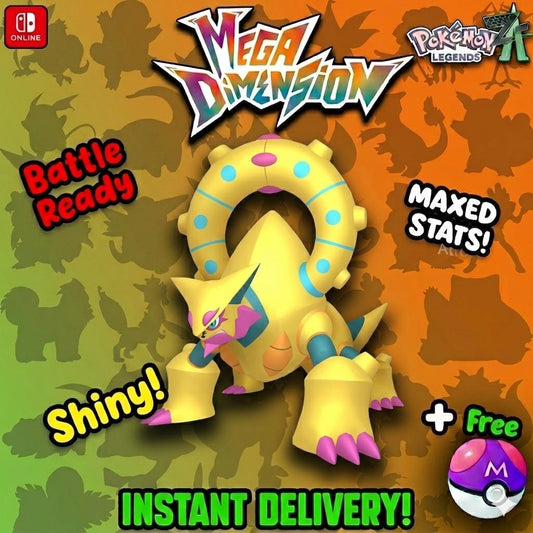 Pokemon ZA Mega Dimension DLC Shiny 6IV Volcanion Home Event 260427 6IV - Pokémon Legends: Z-A digital Pokémon trade by
