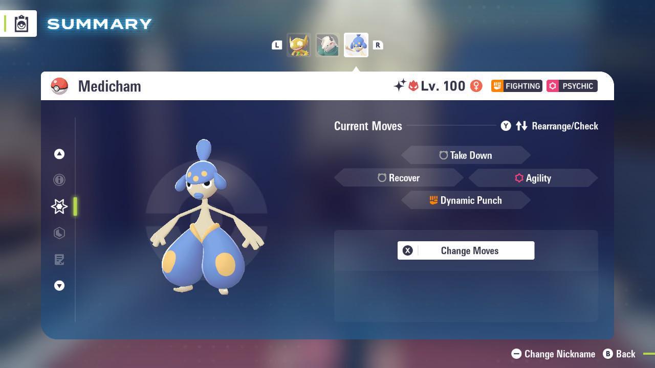 Shiny Alpha Medicham Pokémon Legends ZA 6IV Competitive Battle Ready - Pokémon Legends: Z-A digital Pokémon trade image 4
