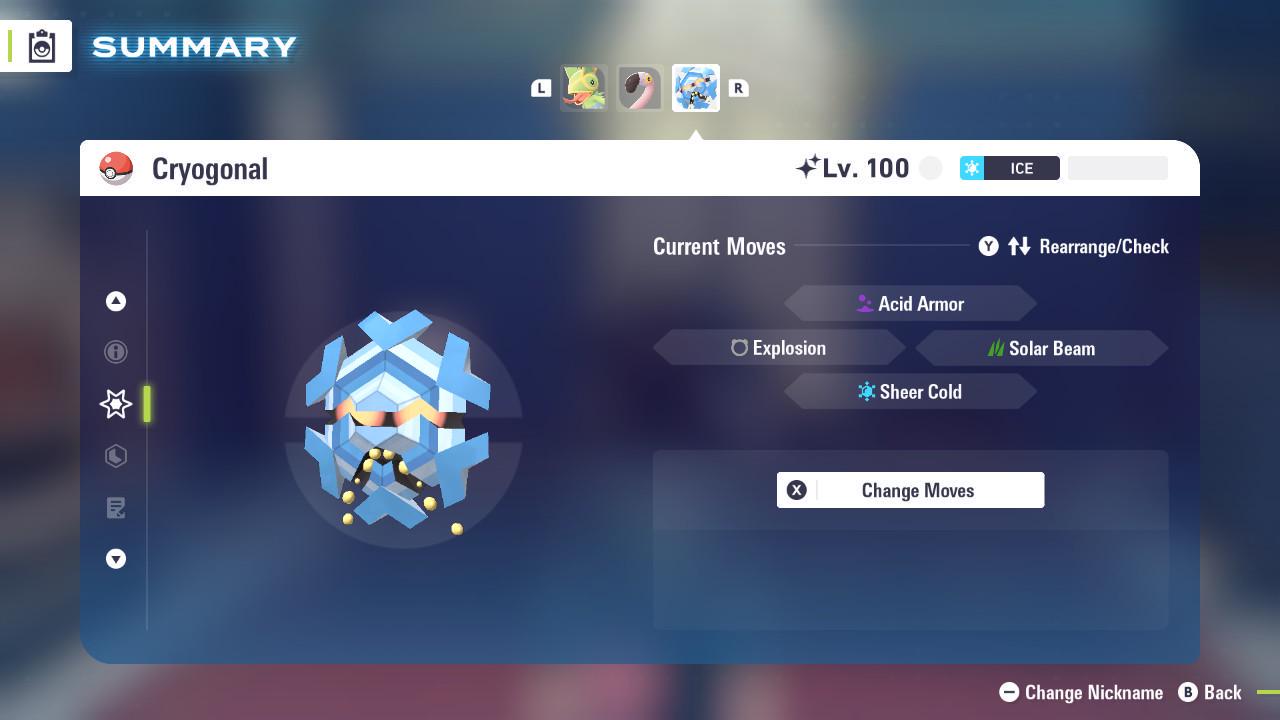 Shiny Cryogonal Pokemon Legends ZA Mega Dimension DLC 6IV Competitive Battle Ready - Pokémon Legends: Z-A digital Pokémon