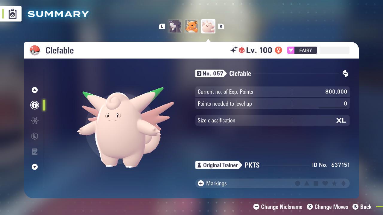 Shiny Alpha Clefable Pokémon Legends ZA 6IV Competitive Battle Ready - Pokémon Legends: Z-A digital Pokémon trade image 3