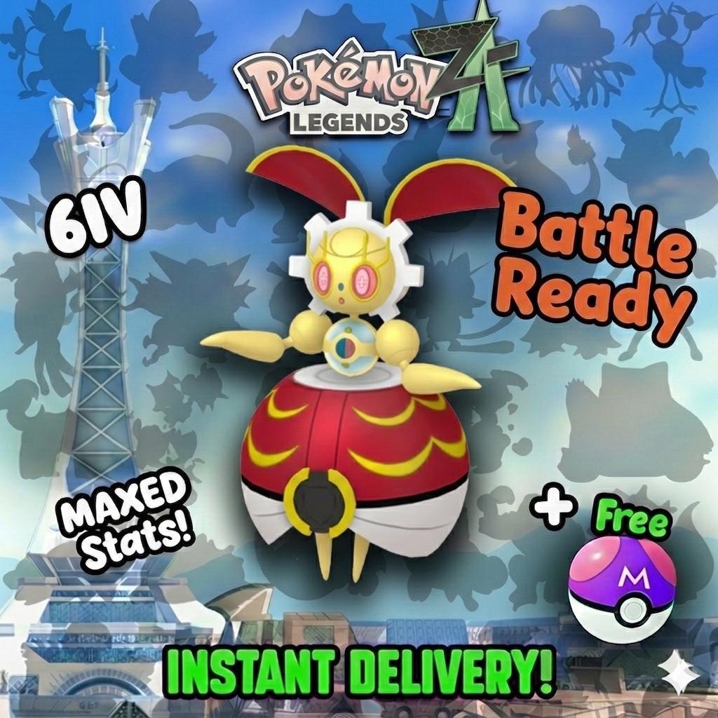 Pokemon Za 6IV Event Pokeball Magearna Competitive Battle Ready - Pokémon Digital Trade digital Pokémon trade by
