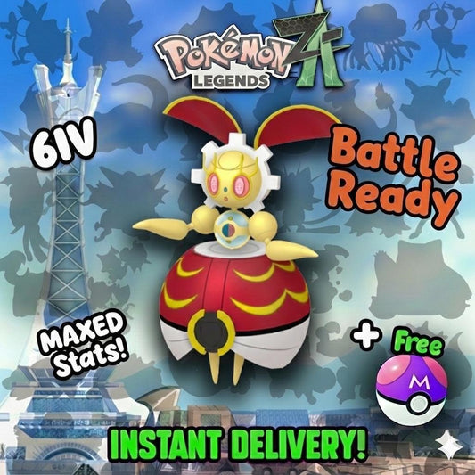 Pokemon Za 6IV Event Pokeball Magearna Competitive Battle Ready - Pokémon Digital Trade digital Pokémon trade by