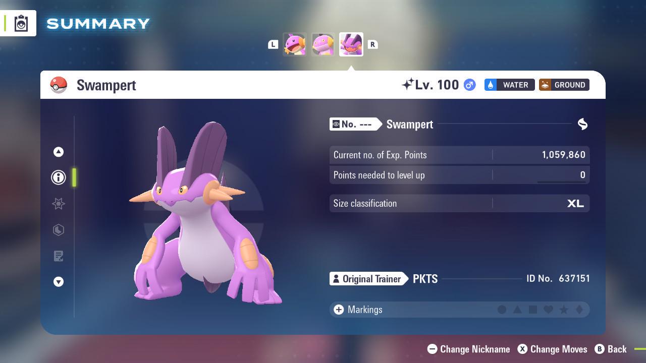 Shiny Swampert Pokemon Legends ZA Mega Dimension DLC 6IV Competitive Battle Ready - Pokémon Legends: Z-A digital Pokémon