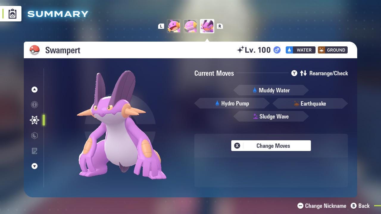 Shiny Swampert Pokemon Legends ZA Mega Dimension DLC 6IV Competitive Battle Ready - Pokémon Legends: Z-A digital Pokémon