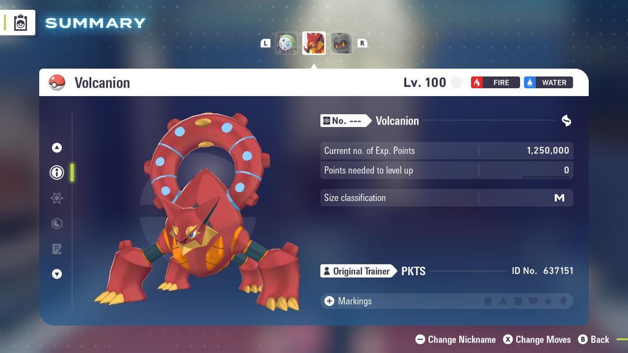 Shiny Volcanion Pokemon Legends ZA Mega Dimension DLC Pokemon Legends Za Mega - Pokémon Legends: Z-A digital Pokémon trade