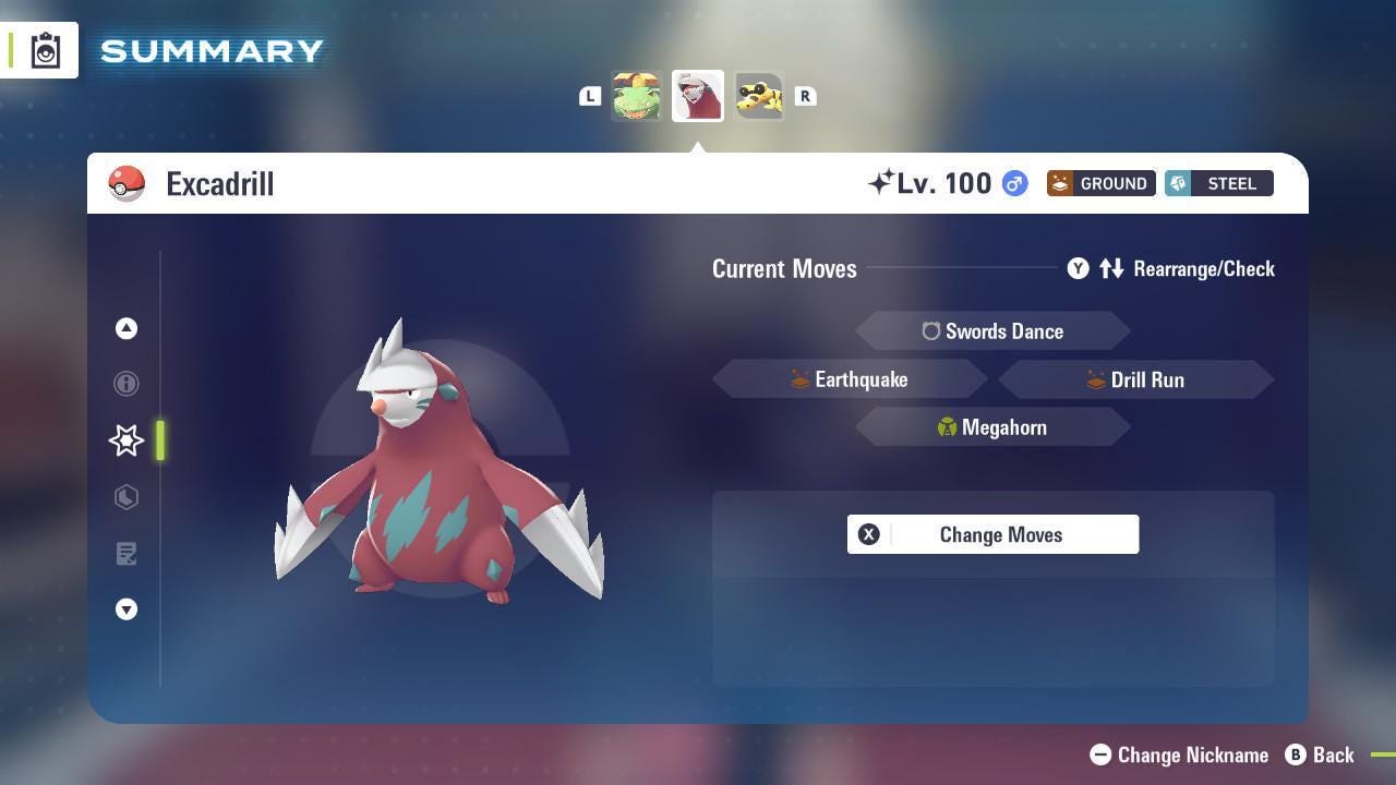 Shiny EXCADRILL Pokémon Legends ZA 6IV Competitive Battle Ready - Pokémon Legends: Z-A digital Pokémon trade image 3