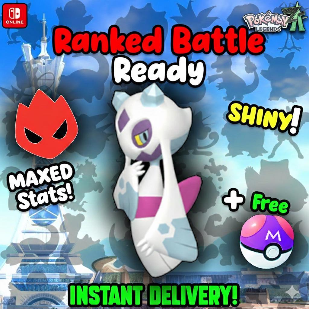 Shiny Alpha Froslass Pokémon Legends ZA 6IV Competitive Battle Ready - Pokémon Legends: Z-A digital Pokémon trade by