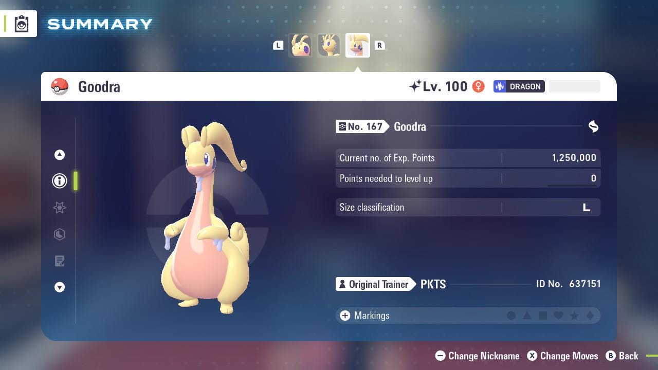 Shiny GOODRA Pokémon Legends ZA 6IV Competitive Battle Ready - Pokémon Legends: Z-A digital Pokémon trade image 3