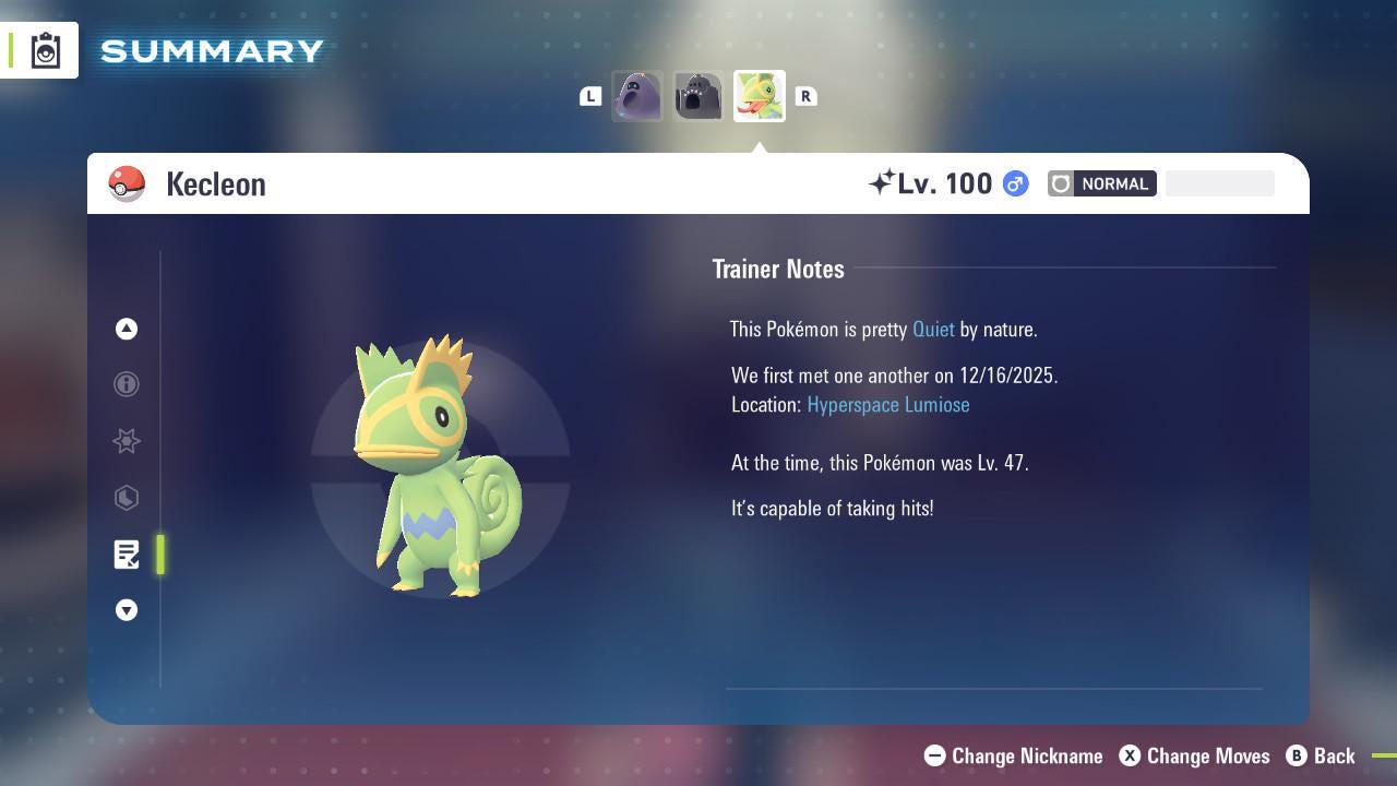 Shiny Kecleon Pokemon Legends ZA Mega Dimension DLC 6IV Competitive Battle Ready - Pokémon Legends: Z-A digital Pokémon trade