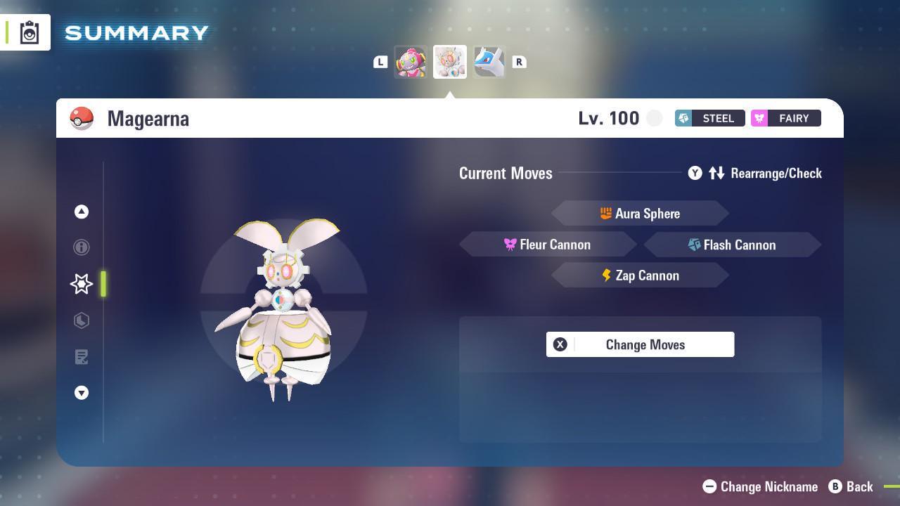Non Shiny 6IV Magearna Pokemon Legends Za Mega Dimension DLC 6IV Competitive - Pokémon Legends: Z-A digital Pokémon trade