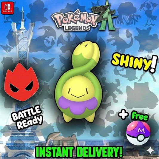 Shiny Alpha Budew Pokémon Legends ZA 6IV Competitive Battle Ready - Pokémon Legends: Z-A digital Pokémon trade by