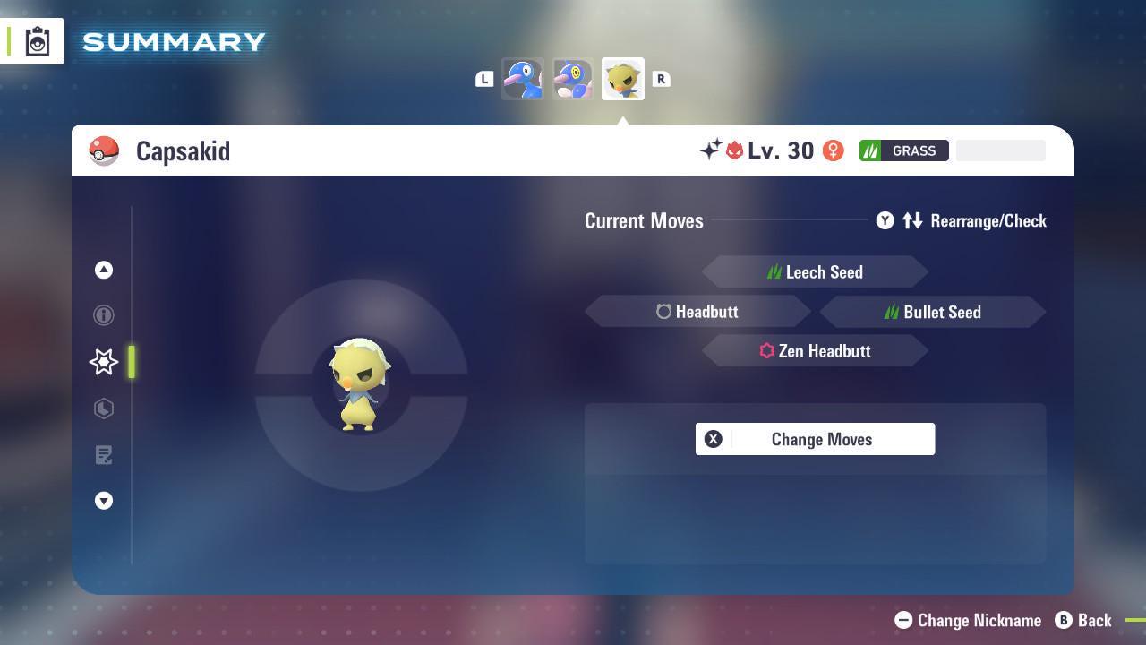 Shiny Alpha Capsakid Pokemon Legends Za Mega Dimension DLC 6IV Competitive Battle - Pokémon Legends: Z-A digital Pokémon