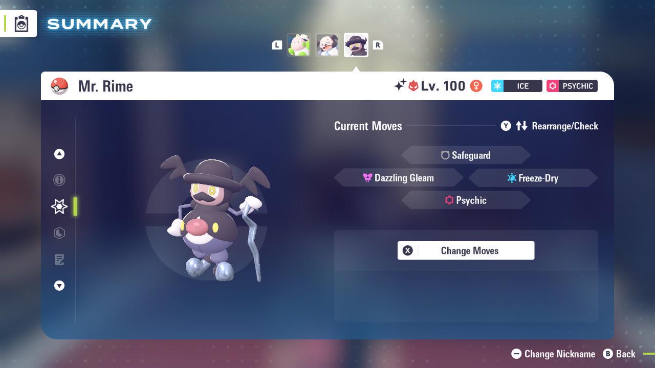 Shiny Alpha Mr. Rime Pokemon Legends Za Mega Dimension DLC 6IV Competitive Battle - Pokémon Legends: Z-A digital Pokémon