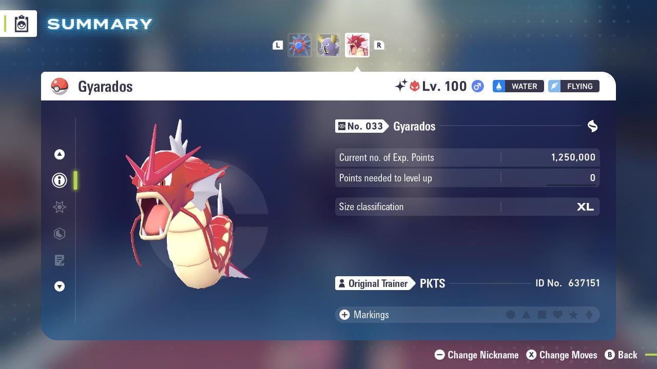 Shiny Alpha Gyarados Pokémon Legends ZA 6IV Competitive Battle Ready - Pokémon Legends: Z-A digital Pokémon trade image 3