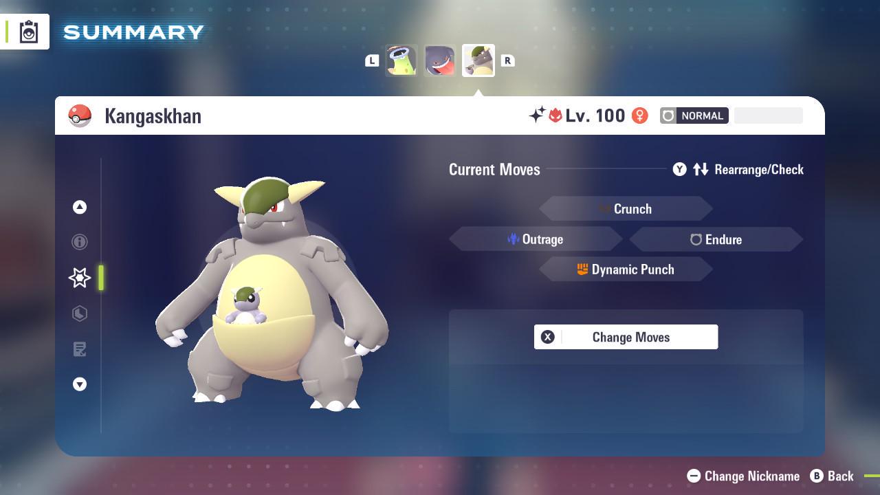 Shiny Alpha Kangaskhan Pokémon Legends ZA 6IV Competitive Battle Ready - Pokémon Legends: Z-A digital Pokémon trade image 4