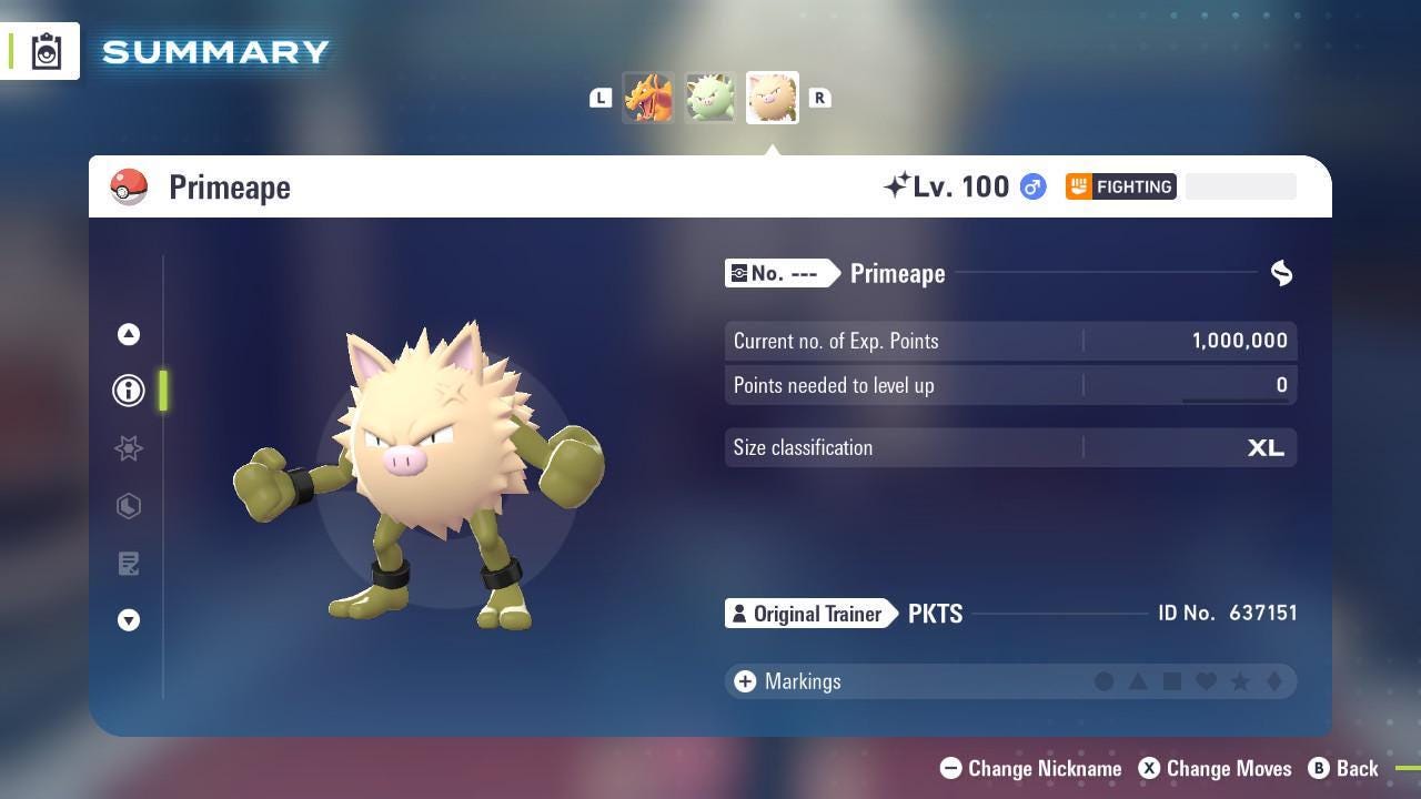 Shiny Primeape Pokemon Legends ZA Mega Dimension DLC 6IV Competitive Battle Ready - Pokémon Legends: Z-A digital Pokémon
