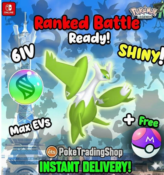 Pokemon LEGENDS ZA Alpha Shiny Latias Mega Ready Lumiose City KALOS Region Mist - Pokémon Legends: Z-A digital Pokémon trade