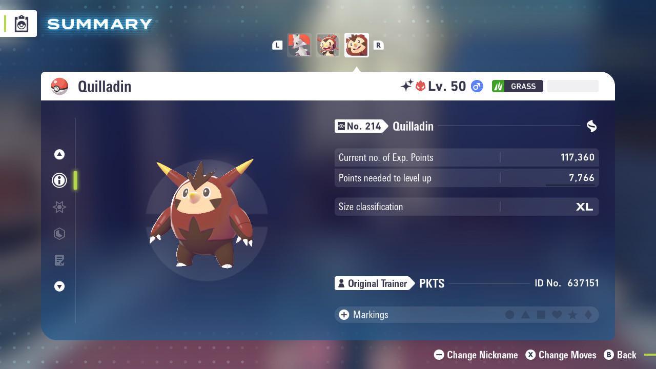 Shiny Alpha Quilladin Pokémon Legends ZA 6IV Competitive Battle Ready - Pokémon Legends: Z-A digital Pokémon trade image 3