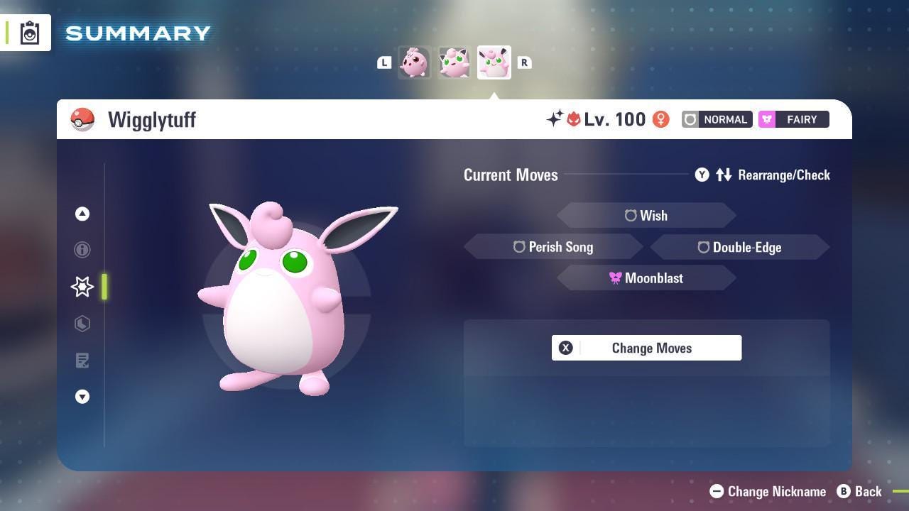 Shiny Alpha Wigglytuff Pokemon Legends Za Mega Dimension DLC 6IV Competitive - Pokémon Legends: Z-A digital Pokémon trade